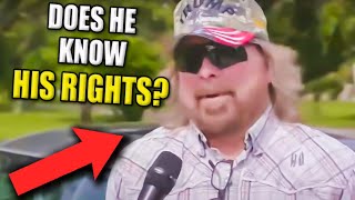 MAGA Fanatic Gets Confused By The 2nd Amendment [upl. by Dwain]