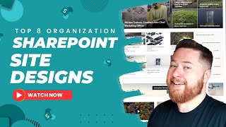 Top 8 SharePoint Designs for Organisations in 2023  SharePoint Intranet Examples [upl. by Fasta]