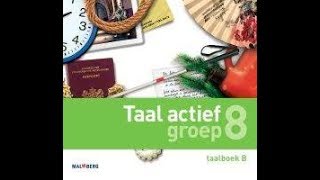 Taal Actief 4 groep 8 thema 1 les 2 voltooid deelwoord als bijvoeglijk naamwoord [upl. by Hadley]