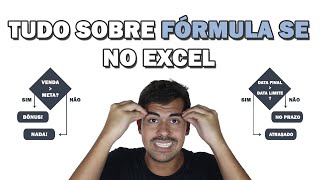 TUDO sobre a FÓRMULA SE no Excel [upl. by Stroud]