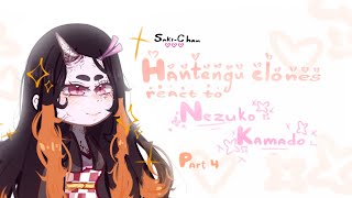 •♡Hantengu clones react to Nezuko Kamadop45Demon SlayerKimetsu no yaibaSHIPS•●SukiChan●•♡• [upl. by Yelsa740]