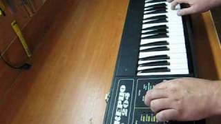 SKERTSO204  Soviet vintage synth [upl. by Aciria]