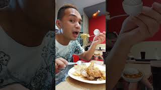 ASMR EATING Delicious Yummy Chowking Chicken Lauriat Food Emoji Challenge🍗🍚🍛 mukbang food shorts [upl. by Assirrac726]