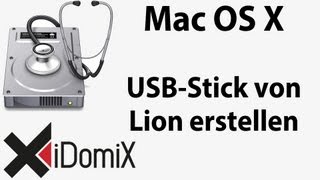 USB Stick mit Mac OS X Lion selbst erstellen Boot und Installations DVD Stick [upl. by Kinsley354]