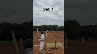 Two in Two Bowled by Aravind cricket leatherballcricket cricketlover cricketclub cricketteam [upl. by Caniff]