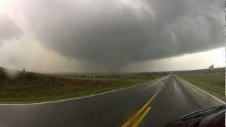 EF4 Tornado SW of Salina Kansas April 14 2012 HD [upl. by Nork998]