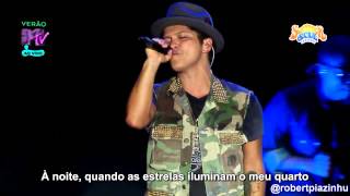 Bruno Mars  Talking To The Moon Live HD Legendado em PT BR [upl. by Nevaj772]