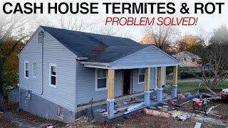 MY FIRST HOME  HUGE REPAIR  TERMITES AND ROT  EP 9 [upl. by Eiclud]