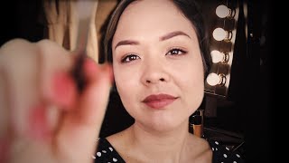 ASMR SUOMI ðŸ’„ Meikkiroleplay ðŸ’„ Kuiskauksia micbrushing inaudible [upl. by Loria]