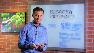 The Real Reason for Rosacea – SIBO Small Intestinal Bacterial Overgrowth – Dr Berg [upl. by Cristiano]