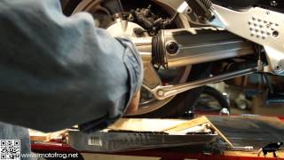 BMW R1100RT Final Drive Fluid Change [upl. by Tavia602]