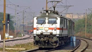 TUESDAY Early Morning Trains at Bhilai Power House 7 IN 1  Indian Railways [upl. by Nylakcaj]