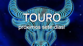 ♉️ TOURO próximos sete dias Dinheiro sucesso Boas notícias🔮 [upl. by Osei]