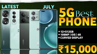 July 2024  Top 5 Best 5G Smartphone Under 15000  Best Phone Under 15000 [upl. by Laehcym]