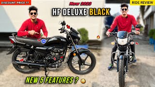 2024 🔥 Hero HF Deluxe BS7 Ride Review New Model  New 5 Features Price❓ Mileage  hfdeluxe [upl. by Sydalg]