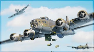 B17 Flying Fortress Low Flybys  Thunder Over Michigan 2018 [upl. by Yniattirb]