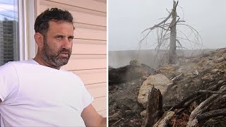 Burning Coal Country Man who lives less than 2 miles from underground fire in Schuylkill speaks out [upl. by Nahshu]