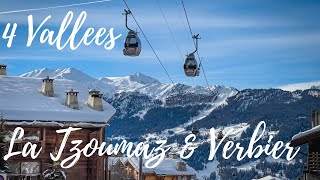 4 Valles  La Tzoumaz and Verbier  4K [upl. by Bixby]