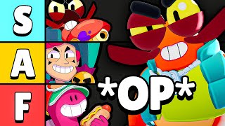 RANKING EVERY BRAWLER IN BRAWL STARS  July 2024 [upl. by Launamme]