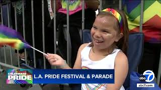 LA Pride Festival set to kick off weekend of events including live music parade [upl. by Buford77]