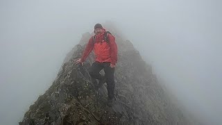 Crib Goch A Sketchy Hike [upl. by Helsa]