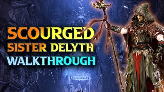 Lords Of The Fallen  Sanctuary Walkthrough  How To Beat Scourged Sister Delyth [upl. by Aoket]