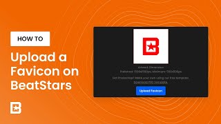 How To Upload A Favicon On BeatStars [upl. by Roderic]