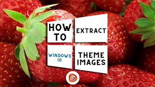 Extract Images from Theme Packs Windows 10 [upl. by Khalsa]