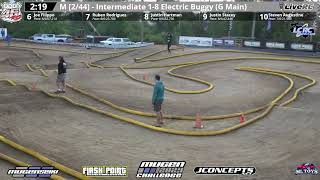 Race 2 Intermediate 18 Electric Buggy GMain  The 2024 Mugen Challenge at LCRC Raceway [upl. by Atnima]