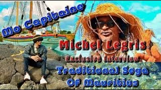 Michel Legris  Pioneer of Mauritian Traditional Sega  Mo Capitaine song  English Subtitles [upl. by Tarttan234]