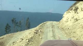 Peterbilt logging truck coming off cliff with load in BellinghamWa [upl. by Algy]