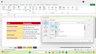 Master Hyperlinks in Excel Link Documents Websites Sheets and Create New Files  Hindi Tutorial [upl. by Susejedesoj738]