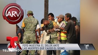 Socorrista rompió en llanto en medio de un rescate  Al Rojo Vivo  Telemundo [upl. by Brinson684]