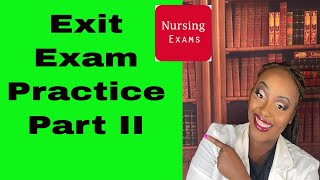 Exit Exam Practice Part II [upl. by Htrowslle]