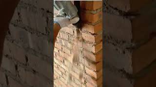 wall drilling for electrical installations shorts [upl. by Eceinart507]