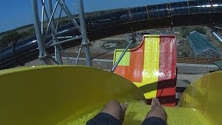 Tsunami Water Slide at Hungarospa [upl. by Mullac]