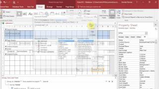 Microsoft Access pt 10  Invoice with Payment amp Dlookup [upl. by Melisandra]