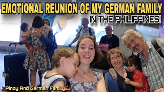 Emotional Reunion of My German Family in the Philippines [upl. by Nhguavahs]