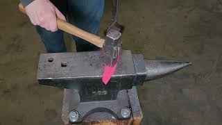 How to forge a honesuki  Guided knife forging [upl. by Niall]