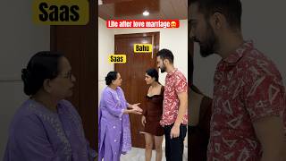 Life after love marriage😍 youtubeshorts shorts ytshorts couple saasbahu marriage simrit [upl. by Salhcin]