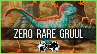 Zero Rare  Gruul Aggro Dinos  Budget Standard Artisan Deck  MTG Arena [upl. by Dympha]