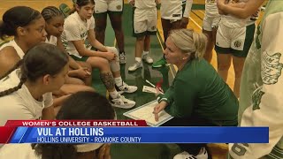 Hollins wins over VUL in womens college basketball [upl. by Ahcire]