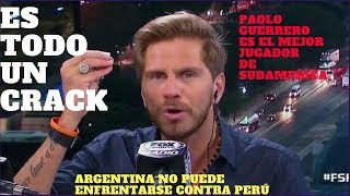 POLLO VIGNOLO PAOLO GUERRERO ES EL MEJOR JUGADOR DE SUDAMERICA [upl. by Myrtle]