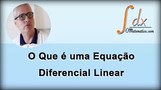 GRINGS  O Que é uma Equação Diferencial Linear [upl. by Attekahs379]