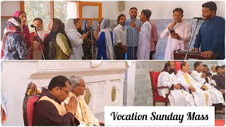 Vocation Sunday Mass  Life with Evelyn [upl. by Robinia996]