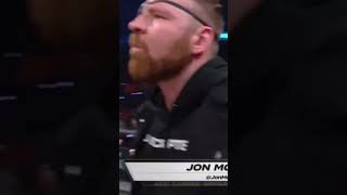 Chris jericho vs Jon Moxley AEW World Championship at AEW Revolution 2020 aew postmalone [upl. by Ainahs277]