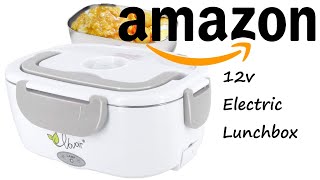 12v electric lunch box hot meals in your own wheels Test and review [upl. by Araz]