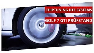 DTE ProfiChiptuning für Golf 7 GTI 20  Test auf dem Prüfstand  DTE Systems [upl. by Isola994]