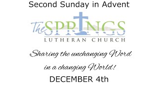 Second Sunday in Advent 12042022 1030 am [upl. by Cinamod505]