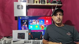 تشغيل جهاز GTMedia V8UHD 4k و القنوات التي يفتح جهاز [upl. by Vona]